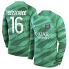 Original Fußballtrikot Paris Saint-Germain 2023-24 Sergio Rico 16 Torwart Heimtrikot Langarm Für Herren